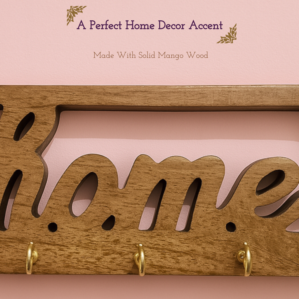Craftpur Solid Wood Home keyholder