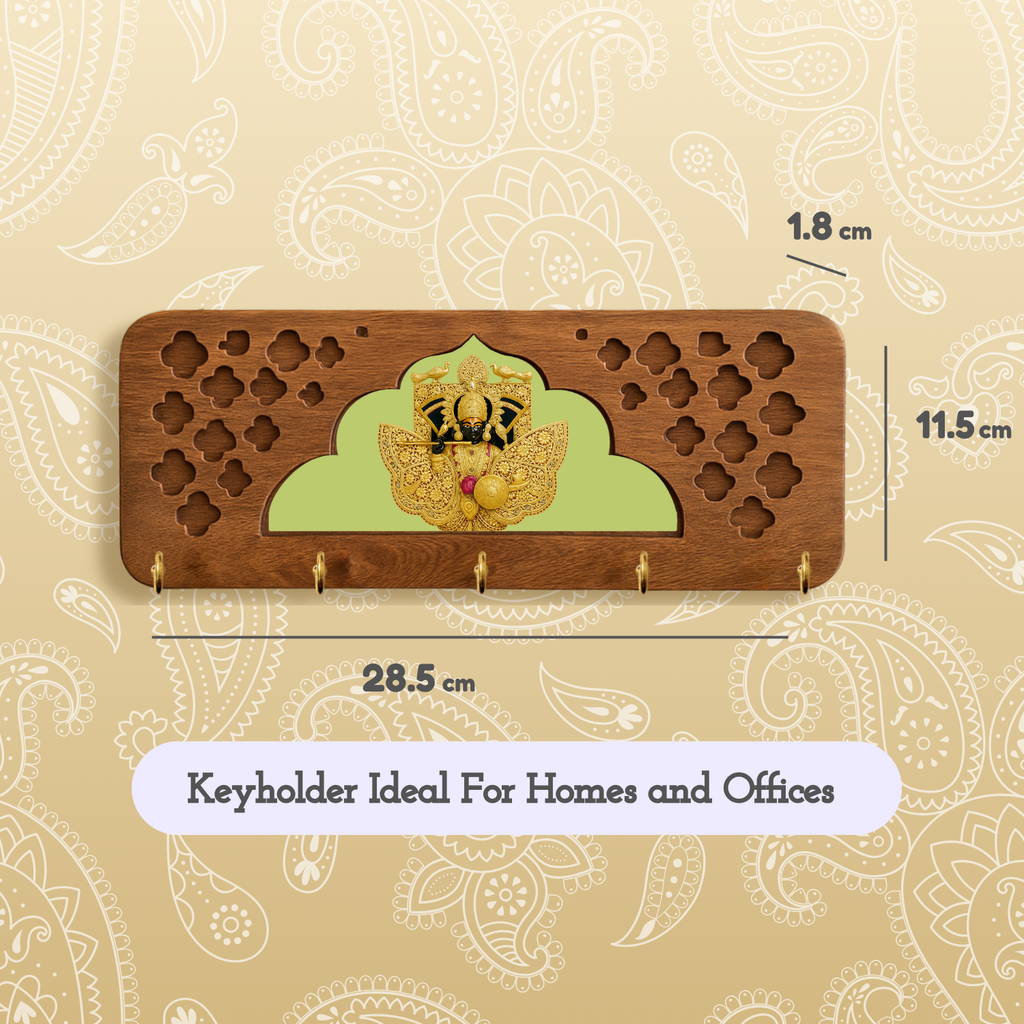 Craftpur Solid Jharokha Sawariya Seth Ji keyholder